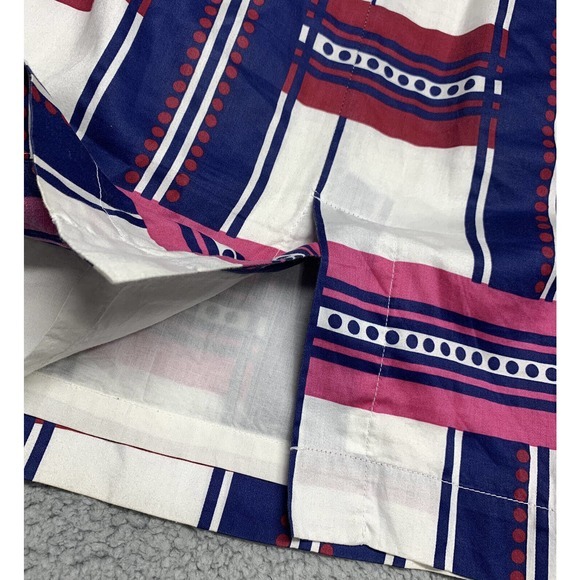 TULLE Skirt Medium Pencil Tulip High Waisted Plaid Belted Pleated Pockets - Picture 13 of 15